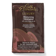 Moisturizing Treatment Packette Silk Elements Moisturizing Treatment Packette  |  1 oz. | Sally Beauty Strengthen Hair, Sally Beauty, Moisturizing Conditioner, Deep Conditioner, Hair Strengthening, Damaged Hair, Textured Hair, Body Care, Natural Hair Styles