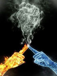 Fire sign + a water sign make steam!! Powerful when they work together Soul Ties, Twin Flame Love, Soul Connection, Fire Signs