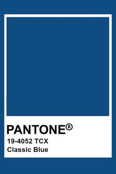 pantone's blue color is shown with the words princess blue in white letters