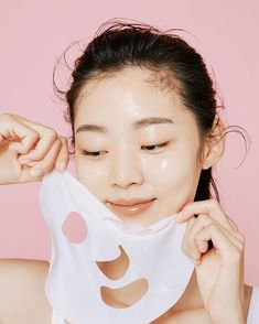 Facial Mask Photography, Korean Sheet Mask, Photographie Portrait Inspiration