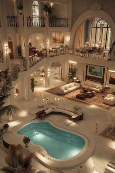 Houses Mansions, Luxury Mansions Interior, Houses Interior, Luxury Houses Mansions, Mansion Designs, Dream Mansion, Dream Life House, Fancy Houses, Expensive Houses