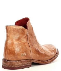 Bed Stu Yurisa Leather Block Heel Western Booties | Dillard's Business Boots With Textured Sole And Closed Toe, Womens Leather Booties, Booties Outfit, Western Booties, Bed Stu, Leather Block Heels, Autumn Outfit, Shoe Obsession, Winter Shoes