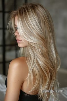 Blonde Balayage Hair Color Ideas: Inspiration & Trends - Puqqu Blonde Going Out Hairstyles, Blonde Hair Salon Ideas, Straight Balayage Hair Blonde, Hair Inspiration Color Blonde, California Blonde Hair Sun Kissed, Lived In Bright Blonde, Beach Blonde Hair Color, Teen Hair, Graduation Hair