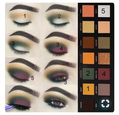 Eyeshadow Guide, Eye Shadow Tutorial, Shadow Tutorial, Drag Make-up, Trendy Eyeshadow, Makeup Step By Step, Trendy Makeup