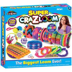 the biggest loom ever super crazoom kit is in its box and it's ready to be shipped