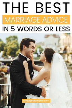 The best marriage advice in 5 words or less (perfect for newlyweds!) Marriage Advice Quotes Newlyweds, Dating A Divorced Man, Marriage Meeting, Marriage Advice Quotes, Marriage Books, Acts Of Love, Best Marriage Advice, Physical Intimacy, Marriage Goals