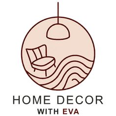 the logo for home decor with eva