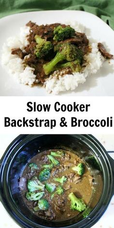 slow cooker backstrap and broccoli is the best way to cook