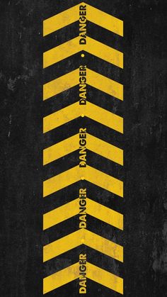 the movie poster for this film is very dark and yellow, with black stripes on it