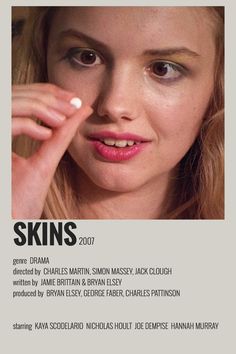 Skins Poster Aesthetic, Skins Serie, Skins Poster, Movie Outfit Ideas, Little Women Movie, Cassie Skins, Movies To Watch Teenagers