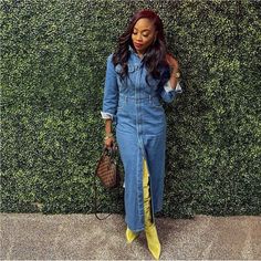 Target Universal Thread Long Sleeve Denim Maxi Dress Universal Thread Dress, Winter Denim Fitted Dress, Fitted Light Wash Denim Dress For Fall, Chic Denim Dress For Winter, Long Denim Dress Outfit Ideas, Long Jean Dress Outfit, Long Denim Dress Outfit, Denim Dress With Boots, Jeans Dress Outfit