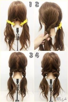 Cute Hairstyles Straight Hair, Hairstyles Up, Low Twintails, Bob Pixie Haircut, Straight Haircut, Short Bob Pixie, Layers Hairstyles, Bob Pixie, Mode Ulzzang