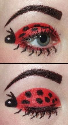 Yüz boyama Funky Makeup, Lipsense Lip Colors, Lady Bird, Eye Makeup Art, Makeup Eyeliner