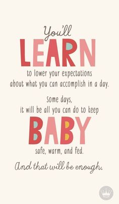 a quote that says, you'll learn to love your expectations about what you can accomplish