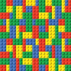 a colorful pattern made out of legos