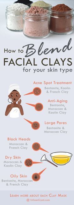 How to Blend your Clays for the ultimate DIY Clay Mask. Not all clay masks are the same so choose the best combination for your skin type. #diy #facemask #clay #mask #beautytips #acne Diy Clay Mask, Diy Lush, Koleksi Makeup, Oil Cleansing, Skin Condition, Large Pores, Clay Mask, Natural Beauty Tips