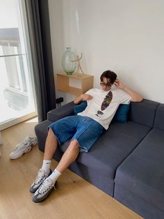 ukstreetwear jorts crtz adwysd uk streetwear air max 95 Nike Air Max Outfit, Air Max Outfit, Uk Streetwear, Streetwear Summer, Aesthetic Boy, Air Max 95, Summer Wardrobe, Hair Ideas, Air Max