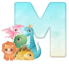 the letter m is for dragon and other animals