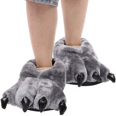 ad eBay - Paw Claw House Boots Claws Shoes Fuzzy Warm House Shoes Paw Claw Slippers - Buy Now, click the link (eBay)