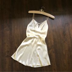 100% Silk Victoria Secret Gold Tag Slip Dress. Tagged A P. Fits An Xs To S Slip Dress Silk, Vintage Victoria Secret, Gold Tag, White Slip Dress, Silk Slip Dress, Victoria Secrets, White Slip, Silk Slip, Victoria Secret