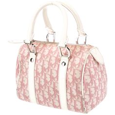 Questions? Leave A Comment Below! Christian Dior Pink Bag, Cute Bags Designer, Sweetly Bag, Dior Suitcase, Pink Dior Bag, Girly Purse, Pink Designer Bags, Light Pink Bag, Girl Hood