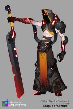 Dread knight Mercenary - Heavenly Gods Cyberpunk Character, Male Character, Female Character, Armor Concept, Character Design References, Creature Art, Fantasy Character Design, Character Design Inspiration