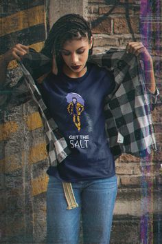 Supernatural Shirt | Funny Tshirt | Supernatural Gifts | Get The Salt | Nerdy Gifts | Unisex, Short Sleeve Supernatural Shirt, Supernatural Gifts, Nerdy Gifts, Supernatural Memes, Funny Tshirt, Funny Tshirts, Supernatural, Wardrobe Essentials