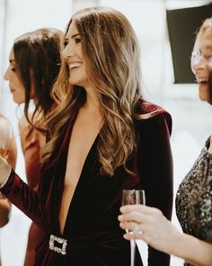 Poised and ready to celebrate.🥂Also velvet, always and forever. planning @evaclarkevents photography @aliciawhitephoto hair @kelli__teamclairebalest makeup @clairebalest Make Up, Celebrities, Plunge Dress, Always And Forever, Leather Jacket, Velvet, Instagram Photos