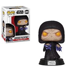 star wars pop vinyl figure - emperor palpatiine with flower bouquet in his hand