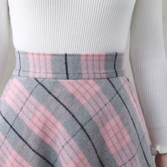 Pink Long Wool Plaid Skirt Long Wool Skirt with Pockets Pink - Etsy 日本 Winter A-line Mini Skirt With Lining, Winter A-line Lined Mini Skirt, Winter Full Mini Skirt With Lining, Winter Fitted Lined Skort, Fitted Winter Skort With Lined Skirt, Fitted Flared Mini Skirt For Winter, Winter Relaxed Skort With Lined Skirt, Winter Skort With Lined Skirt, Fitted Plaid Skort For Winter