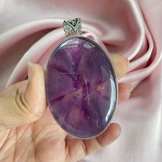 Necklace Big, Amethyst Pendant, Sterling Silver Necklace Pendants, Jewelry Pendant, Silver Chain Necklace, Silver Pendant Necklace, Sterling Silver Pendant, Big Size, Pendant Necklaces