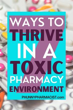 Sometimes we need a little retail pharmacy humor to get us through the day. But with pharmacy tech and pharmacist burnout on the rise - the pharmacy work environment gets a little too crowded and we're bumping elbows literally and figuratively. This article will help you establish what YOU have the power to do to take control of your pharmacy life. Toxic Work Environment