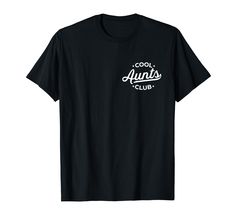 PRICES MAY VARY. Get this groovy retro design as a gifts for your best aunt, mom, grandma, or stepmom. Perfect for Mother's Day from nieces, nephews, daughters, sons, stepdaughters, and stepsons. Make your aunt feel special with this cool and stylish t-shirt. Perfect Gifts for Her: This Cool Aunts Club T-Shirt is an ideal Birthday, Christmas, or Mother's Day gifts for your aunt, mom, grandmother, stepmom, or mother-in-law. Browse our brand for more unique and thoughtful gifts for the special wom Best Auntie Ever, Best Aunt, Groovy Retro, Club T Shirt, Kids Luggage, Mother In Law, Feel Special, Pocket Tshirt, Step Moms