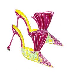 Manolo Blahnik Fashion Illustration Shoes, Formal Pumps, Art Shoes, Manolo Blahnik Heels, Footwear Design, Flats Outfit, Shoes Drawing, Carving Art