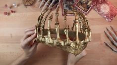 Persephone Crown, Sabrina Cosplay, Skeleton Crown, Skeleton Queen, Coronation Outfit, Iron Crown, The Chilling Adventures Of Sabrina, Diy Skeleton, Skeleton Finger