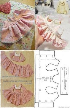 the sewing pattern for this dress is easy to sew