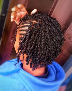 Wondering what protective style you can rock with your plain hair while transitioning to natural? These Mini Twists are an absolute win… | Instagram Short Twists Natural Hair, Natural Twist Out, Mini Twists Natural Hair, Short Hair Twist Styles, Natural Hair Haircuts, Natural Twist, Hair Twists, Short Box Braids Hairstyles