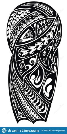 a black and white drawing of an owl's head with intricate designs on it