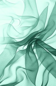 an abstract green background with wavy lines and curves in the center, as if it was blowing