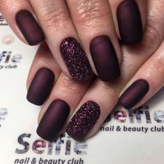 Burgundy Nails, Brown Nails, Dipped Nails, Classy Nails