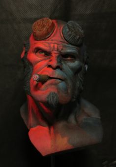 Hellboy Characters, Hellboy Movie, Hellboy Art, Hell Boy, Marvel Wallpaper Hd, Doug Jones, Batman Vs Joker, Anatomy Sculpture, My Arts