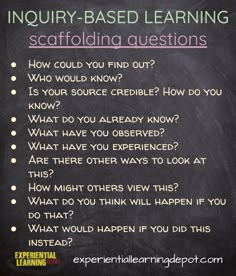 Questions To Ask Your Students, Deep Conversation Starters, Inquiry Learning, Classroom Idea, Classroom Expectations, Problem Based Learning, Values Education, Inquiry Based Learning, Effective Teaching