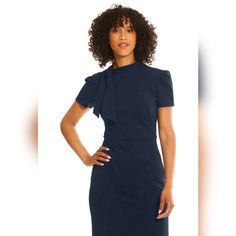 Bought At Nordstrom Rack. Never Worn And In Excellent Condition Next Day Shipping. Price Is Firm Business Casual Dress, London Dress, Maggy London Dresses, Business Casual Dresses, London Dresses, Maggy London, Tie Colors, Women Midi, Ladies Of London