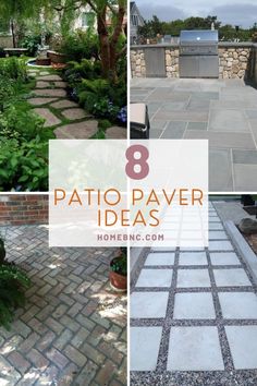 the 8 patio paver ideas that are perfect for any outdoor space in your home