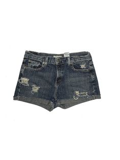 Levi's Denim Shorts Size: 10 Bottoms - used. 2% Spandex, 98% Cotton | Levi's Denim Shorts: Blue Bottoms - Size 10 Levi's Cutoff Denim Blue Shorts, Levi's Blue Cutoff Shorts, Levi's Bottoms With Built-in Shorts, Forever 21 Blue Cutoff Jean Shorts, Levis Denim Shorts, Forever 21 High-waisted Blue Jean Shorts, Blue Denim Shorts, Size 10, Womens Bottoms