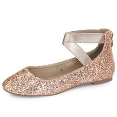 PRICES MAY VARY. Extra Cushioned Foot-Bed for Ultimate Comfort Ultra Soft Lining For Best Comfort Imported; Designed in USA Closure Type: Zip Prom Shoes Flat, Gold Ballet Shoes, Silver Ballet Flats, Glitter Ballet Flats, Womens Black Flats, Glitter Flats, T Strap Flats, Velvet Flats, Rhinestone Flats