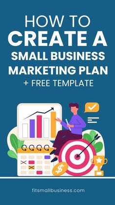 How to Create a Small Business Marketing Plan (+ Free Template) Small Business Marketing Plan, Strategic Marketing Plan, Marketing Plan Template, Business Marketing Plan, Strategic Marketing, Marketing Resources, Plan Template, Marketing Plan