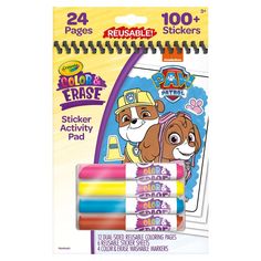 the crayon sticker activity pad with markers