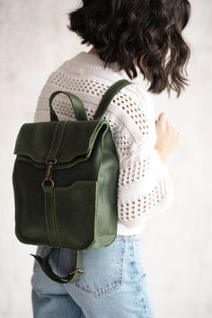 Leather Backpack Women, Small Leather Backpack, Mini Leather Backpack, Handmade Leather Backpack, Laptop Backpack Women, Leather Backpack For Men, Mini Backpack Purse, Leather Laptop Backpack, City Backpack