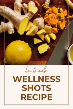 Kickstart your day with a powerful wellness shot! This simple recipe is packed with nutrients to boost your immunity, improve digestion, and energize your body. Made with natural ingredients like ginger, turmeric, and lemon, it's the perfect addition to your healthy lifestyle. Try it today and feel the difference!  #WellnessShots #HealthyRecipes #ImmunityBoost #NaturalIngredients #GingerShots #TurmericBenefits #HealthTips #HolisticHealth Homemade Gut Health Shots, At Home Ginger Shots, Wellness Shots For Skin, Homemade Wellness Shots, Lemon Ginger Shot Recipe, Easy Potato Pancake Recipe, Pumpkin Spice Syrup Recipe, Fried Zucchini Recipes